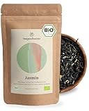 teegeschwister® | BIO Jasmintee Chung Hao | Grüner Tee China Fuyuan | naturbelassener Bio Tee lose ohne Aromastoffe | 100g