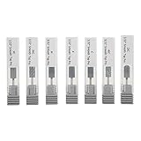 MAMJENNI Für Nagelbohrer-Set, 7-teiliges Gellackentfernung, Maniküre-Werkzeug aus Wolframstahl mit Aufbewahrungsbox für den professionellen und privaten Gebrauch