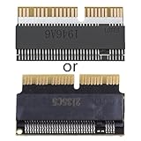 WOURRD Für M.2 NVMe PCIe SSD auf Laptop Adapter für 2013, 2014, 2015, 2016, 2017 PCI-E 2280