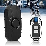 Fahrrad-Alarm, Wireless Motorrad Alarm, Fahrradalarm Mit Fernbedienung, Sicherheit Vibrationsbewegungssensor Alarmanlage Fahrrad, 113 Db Wasserdicht Fahrradalarmanlagen Für Fahrrad, Motorrad, Roller