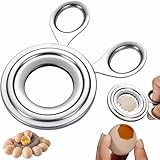 Eieröffner,Eierpiekser Edelstahl,Gourmet Eierköpfer,Edelstahl Ei Scissor Zeitsparender Eierschneider Eierköpfer Eieröffner Aus Edelstahl Eier Cutter Für Rohe Und Gekochte Eier Küchenwerkzeug