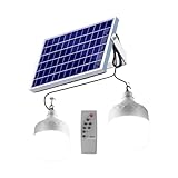 Renopfect Solarleuchte Für Innenbereich | Wiederaufladbare Außen-Solarleuchten Mit Bewegungsmelder,IP65 Wassergeschützte Straßenbeleuchtung Für Garage Gartenhaus Hof Zelt Küche Terrasse & Garten