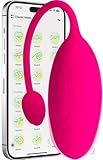MySecretCase Leise Vibration Eier mit App – Vibro Ei für Paare, Sex Unterwegs, Sexspielzeug G Punkt Frau, Vibrator Fernbedienung Sextoy, Fernsteuerung Mini Paarvibrator (Trillo)