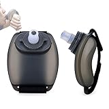 GQC Handgelenk-Wasserflasche, laufen, Sport, 200 ml, leicht, faltbar, tragbar, Reisen, Radfahren, BPA-frei, auslaufsicher