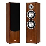 mohr 1 Paar Standlautsprecher SL10 Nussbaum, Lautsprecherboxen, HiFi Klang zum günstigen Preis