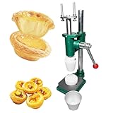 Eierkuchen-Pressmaschine, manuelle Eierkuchen-Schalen-Herstellungsmaschine, Pudding-Tarte-Schalen-Formmaschine – Handpresse, Eierkuchen-Hautwerkzeug zum Backen von Tarte Pie, Waffelschalen H41
