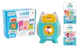 J.A.D.E - Lesegerät Liboo - Französisch - Englisch - 240 Wörter - 141509 - Lernspiel - Mehrfarbig - Kunststoff - Batterien inklusive - Vokabular - Lernen - Französisches Design - Ab 3 Jahren