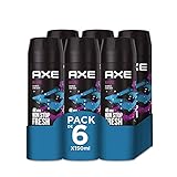 Axe Bodyspray Marine Deodorant für Herren, 150 ml, 6 Stück