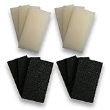 Finest-Filters Interpet PF3 Filterschaum und Karbonschaum für Aquarien