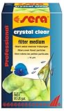 sera Crystal Clear 12 Filterbälle (formstabil & mehrfach auswaschbar) die innovative, patentierte 3D-Faserstruktur entfernt kleinste Trübungen ab 10µm (z.B. Schwebealgen, Mulm) nach kurzer Zeit, 44510