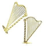 VANZACK 2 Stück Modell mit Detailgetreuen Saiten Langlebig und Vielseitig für Puppenhaus Musikzimmer Bürodekoration Realistische Miniaturfigur