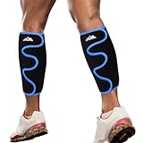 supregear Wadenbandage (1 Paar), Waden Kompressionsstrümpfe Verstellbares, Schienbeinschienen für Muskelschwellungen Schmerzlinderung Zerrungen, Wandern Training für Damen und Herren