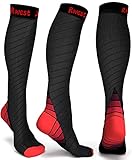 Rwest X Kompressionsstrümpfe für Damen und Herren, Kompressionsstrümpfe für Sport, Fitness, Laufen, Wandern, Reisen, Radfahren