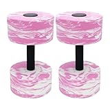 Wassergewichte für Pool-Fitness – 2-teiliges Aquatic-Schaumstoff-Hantel-Set | leichtes, ergonomisches Trainingsgerät für Aerobic-Workouts, Zuhause, Reisen, Urlaubsschwimmen oder Aquakurse