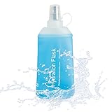 J.CARP 250 ml weiche Flasche, Laufwasserflaschen, TPU, faltbar, für Trinkrucksack, Radfahren, Wandern, Klettern, Outdoor, Motorrad