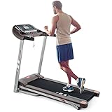 ISE Profi Laufband klappbar Heimtrainer 14 km/h 750 W und Lauftraining mit LCD Bildschirm 12 verstellbar Programmen Laufband für zu Hause
