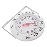 Levemolo Mechanisches Thermometer Für Innen Und Außen Präzises Temperaturmessgerät Für Garten Gewächshaus Und Wohnräume Robuste Temperaturanzeige Mit Analoger