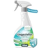 HomeBugProtect Ungeziefer Spray 500ml - effektives Insektenspray als Sofortschutz-Mittel zum Insekten bekämpfen in der Wohnung oder auf dem Balkon - Wirkt gegen Fliegende und kriechende Insekten