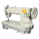 Industrielle Nähmaschine 3000 Stiche/m,5.5-13mm Fußhub nähen,Stichlänge 8mm,Einstellbare Stichlänge Mechanische Nähmaschine Für Stoff, Leder und Leinwand