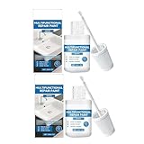 Weiße Ausbesserungsfarbe, Ausbesserungsstift für verschiedene Oberflächen, für Absplitterungen und Kratzer, weiße Farbe für Wände für Kratzer, Absplitterungen und Flecken an der Wand, Emaille, Möbel