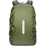 NJCXOLA Regenschutz rucksack für Rucksäcke mit Reflexstreifen (40-50L) wasserdichte Regenhülle Schulranzen Reflektor Rucksack Regenschutz für schulrucksack reflektierender Rucksacküberzug