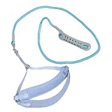 Toyvian Atmungsaktives Verstellbares Hundegeschirr mit Leine für Kleine Hunde Rutschfestes Brustgeschirr Druckentlastend Strapazierfähige Trainingsleine für Welpen Spazieren Joggen und