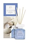 ipuro - Essentials Raumduft Sunny BEACHTIME 50ml | Raumerfrischer mit Grapefruit, Zitrone & weißem Moschus Duft Aroma | Diffuser mit Stäbchen | Lufterfrischer für die Wohnung