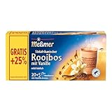 Meßmer Ländertee Südafrikanischer Rooibos mit Vanille | Vorteilspackung 20+5 Teebeutel | mild-lieblich