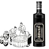 Shanxi-Essig 500 Ml (16,9 Fl Oz), Gereifter, Nach Traditioneller Chinesischer Art Hergestellter Schwarzer Reisessig, 5 Jahre Natürlich Fermentiert