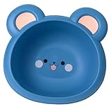 ELAYARD Tragbares Waschbecken aus Kunststoff mit Niedlichem Cartoon Design Kompaktes Gesichtswaschbecken für Junge Mädchen Kinderwaschbecken für Gesicht und Hände Blau