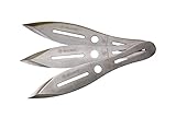 Smith & Wesson Herren Messer Wurfmesser-Set BULLSEYE - ab 18 Jahre, silber, 25, 3cm, 106626