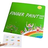 Lustiges Fingermalset – Fingermal-Set für Kinder, kreatives Kunst-Set für Kinder, DIY-Kunst-Kit, ungiftige Fingerfarbe, Malzubehör für Kinder