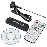 Swiixxer Hochwertiger USB2.0-Digital-DVB-T-SDR++FM-TV-Tuner-EmpfäNger SDR-TV-Stick RTL2832U+ FC0012