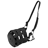 Easy Breathe Maulkorb für Pferde, Gras, verstellbar, sichere Reitausrüstung für Pony, Esel, mit mehreren Löchern, Ansaugkontrolle, Gründerkolik