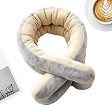 Generisch Flugzeug Nackenkissen - Atmungsaktive Schlafkopfstütze Zur Entspannung | Nackenkissen für Schlafen auf Reisen | Für Zuhause, Büro, Schule, Wohnung, Outdoor, Auto, Zug, Roadtrip,