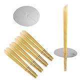 Sunglow Ohrenkerzen zur Ohrreinigung – 8er Set | Idealer Ohrenschmalz Entferner mit Filter, Schutzscheiben, klaren Brennmarkierungen & konischem Design | Paraffinwachs Kerzen