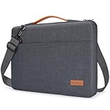 KIZUNA Laptop Tasche 16 Zoll Laptoptasche 15.6' Notebook für MacBook Pro 16 M4 & M3/16 Lenovo IdeaPad Flex 5i/IdeaPad Pro 5 Gen 9/Slim 5i Gen 8/Yoga Pro 9i/HP ENVY/16.3' XPS 16/Dell 16 Plus,Grau