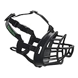 Baskerville Ultra Maulkorb, hundefreundliches Komfortdesign, Schwarz, Size 4