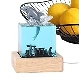 Générique Wallicht – Tierlicht , Tischlampe unter Wasser | Landschaft der Meerestiere Licht, dekorative Wallampe, US-Ladestandschaft