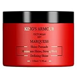 King’s Armour MARQUESS Shine Pomade – Maximaler Glanz & Starker Halt – 110ml
