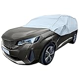 Halbgarage Winter SUV kompatibel mit Ford Kuga UV Schutz Auto Abdeckung