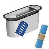 BADfabrik24 ACO ShowerDrain C Ersatzgeruchverschluss 5 cm Sperrwasserhöhe – Original Ersatzteil inkl. Mikrofasertuch – Geruchsverschluss für Duschrinne – langlebig & passgenau,ACO Duschrinne
