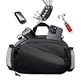 Weldphur Fahrrad-Lenkertasche | Fahrrad-Aufbewahrungstasche für Lenker – wasserdichtes Fahrradzubehör, Lenker-Aufbewahrungstasche für Straße, Bergreisen, Reiten, Langstrecken, Pendeln, Radfahren