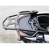 Royumi Für Y&AMAHA NMAX 155 SHAD SH23 SH36 Motorrad Gepäck Seitenkoffer Box Rack Halterung Trägersystem Rückseite Satteltasche (Color : Rear Shelf)