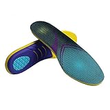VSUDO Arch Support Sportschuh-Einlegesohlen, Stoßdämpfung Schuheinlagen für Männer oder Frauen, hochelastische athletische Laufsohlen für Sneakers oder Laufschuhe - M