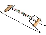 INNSPIRO Metallwebstuhl zum Stricken von Perlen, 30 x 7 cm.