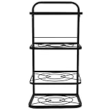 Fictory Küchentopf-Organizer, 4 Ebenen, höhenverstellbar, platzsparende Lösung für unter der Spüle, Schrank, Arbeitsplatte