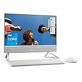 Dell Inspiron 5430 All in One - 23.8 Inch FHD (1920 x 1080) Display, Intel Core i5-1334U, 8 GB RAM, 512 GB SSD, Intel Iris Xe Graphics, Windows 11 Home, German QWERTZ Keyboard White