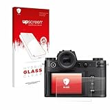 upscreen Schutzglas für Leica SL3 / SL3-S (Display + Schulterdisplay) Schutzfolie, Glas-Folie [Klar, 9H Panzerschutz, Anti-Fingerprint]
