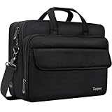 Taygeer Laptoptasche 17 Zoll, Aktentasche Herren Groß Arbeitstasche Büro Business Notebooktasche Wasserdicht Laptop Tasche für Arbeit Reise Geschenke für Männer, Schwarz